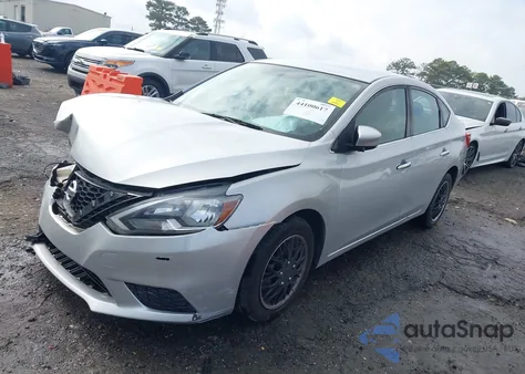 2017 Nissan Sentra Sv из США, поврежденный, VIN 3N1AB7AP3HY324776